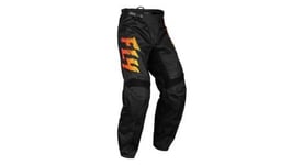 Pantalon enfant fly racing fly f 16 noir   jaune   orange