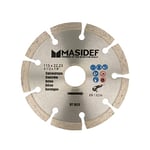 Disque diamant mesure Ø 115 x 2,0 mm, lame dentelée pour béton et matériaux de construction