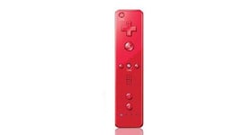 Qumox manette contrôleur wiimote pour wii u wii mini rouge