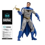 McFarlane Toys DC Direct Batman (DC Rebirth) Figurine d'action de 17,8 cm avec Objet de Collection numérique – Figurine de Collection très détaillée – Idéale pour Les Fans et Les collectionneurs