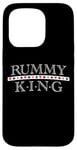 Coque pour iPhone 15 Pro Lecteur de cartes Rummy King Gin Rummy Graphic