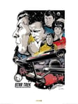 Star Trek (Boldly Go - 50th Anniversary 60 x 80 cm Toile Imprimée