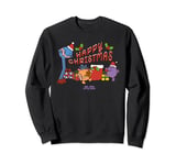 Happy Christmas - Mr. Men Little Miss Sweatshirt