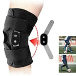 Adjustable Hinged Knee Patella Support Brace Sleeve Caps Wrap B L