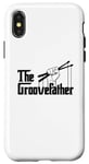 Coque pour iPhone X/XS The Groovefather Vintage Drums Drumming Band Drummer