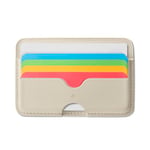 Caseology Folder Pop Magsafe Wallet [Motif en Silicone antidérapant] Porte-Carte magnétique pour iPhone série 15, 14, 13, 12 - Arc-en-Ciel