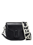 Marc Jacobs Leather Small Saddle Bag, Black