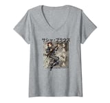 Attack on Titan Season 4 Sasha Kanji V-Neck T-Shirt