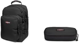 EASTPAK PROVIDER Backpack, 33 L - Black (Black) OVAL SINGLE Pencil Case, 5 x 22