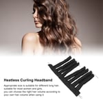 Heatless Curling Rod Sleeping Hair Curl Styling Roller Ribbon For Women Girl AUS