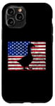 Coque pour iPhone 11 Pro Goose Vintage Farm Animal Patriotic Farmer