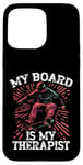 Coque pour iPhone 15 Pro Max Skateboard Funny Board Skater Stuff