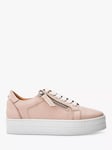 Moda in Pelle Abbiy Leather Platform Trainers