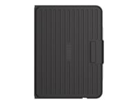 UAG Rugged Bluetooth Keyboard Case for iPad 10.9" (10th, Gen) Black - Clavier et étui (housse folio intelligente) - avec trackpad - Robuste - rétro-éclairé - sans fil - Bluetooth 5.1 - Anglais US - noir, cendre - En vrac