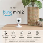 All-New Blink Mini 2 Plug-in Security Camera HD Night Vision 2-Way Audio