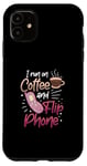 Coque pour iPhone 11 Coffee Addict Latte Lovers 90S Téléphone portable vintage à clapet