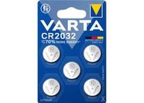 5 st Varta CR2032