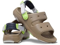 Crocs Mixte Enfant Sandales Tout-Terrain Classiques K, Kaki Multicolore, 29/30 EU