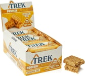 TREK High Protein Flapjack Original Oat, 50 g - Gluten Free Bars � Healthy Snac