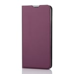 Wave Book Case suojakotelo OnePlus Nord N10 5G smoky sangria