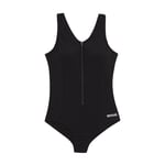 Regatta Womens/Ladies Wakefield One Piece Swimsuit (Black) material_Synthetic - Size 8 UK