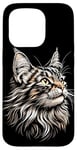 Coque pour iPhone 15 Pro Maine Coon Chat Cat Amoureux des Chats Maine Coon Doux