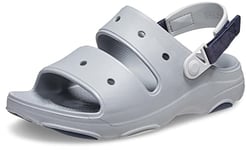 Crocs Unisex Classic All-Terrain Sandal Clog, Light Grey, 9 UK