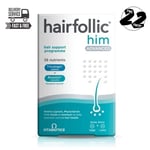 Vitabiotics Hairfollic Man Advanced 30 Tablets + 30 Capsules For Male Hair Loss