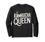 Kombucha Queen Kombucha Tea Healthy Drink Kombucha Long Sleeve T-Shirt