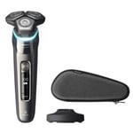 Philips Shaver series 9000 - Våt og tørr elektrisk barbermaskin med SkinIQ - S9974/35