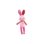 Jemini 023077 Baby Lapin Peluche Hochet Rose +/- 32 cm