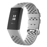 Fitbit Charge 3      Silicone Strap   Grey