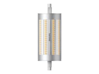 Philips - Led-Glödlampa - Form: Majs - R7s - 17.5 W (Motsvarande 150 W) - Klass D - Vitt Ljus - 3000 K