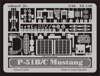 Eduard Accessories FE140 Modélisme Accessoires P de 51B/C Mustang