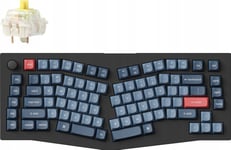 Keychron - V10 Max Qmk/Via Wireless Custom Mechanical Keyboard - Klawiatura Mechaniczna Fully Assembled Knob Banana