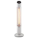 Tower T978519 Free Standing 2000W Patio Heater with Remote, Digital Display, Weatherproof, Black