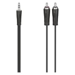 Hama Câble Audio 2 Rca M/Jack 3.5 MM M