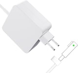 Chargeur pour Mac Book pro 60W L - Pointe rapide MacBook Air ordinateur portable adaptateur pour 111315 17 pouces MacBook Retina 2008, 2009, 2010, 2011, 2012 modèle a1278 a1181 a1184 a1330 a1342