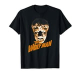 Universal Monsters The Wolf Man Dark Portrait T-Shirt