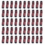 100Pcs Tambour de Ponçage, Manchons de Ponçage pour Ponceuse à Tambour, Kit de Bandes de Ponçage 180# pour Dremel Outils Rotatifs