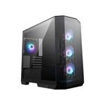 MSI MAG PANO M100R PZ Tempered Glass Micro-ATX Tower Gaming PC Case - Black