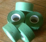 NOS 2 ROLLS GREEN TRESSOSTAR CLOTH HANDLE BAR TAPE