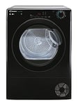 Candy CSOEC8TBGB80 8kg Freestanding Condenser Tumble Dryer, Sensor Dry, Smart enabled, 14 Programmes, 4 Dryness Levels, Black