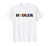 Bitcoin HODLER (Front and Back Print) T-Shirt