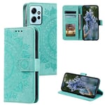 HTDELEC Coque pour Xiaomi Redmi Note 12 4G Vert,Housse en Cuir Premium Flip Case Portefeuille Etui avec Stand Support et Carte Slot Xiaomi Redmi Note 12 4G - Vert