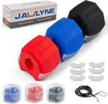 Jawlyne - Jaw Exerciser 3 Pack with 3 Strengths Jawline Toner for... 