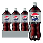 Pepsi Diet Cola, 1.5L (Pack of 12)