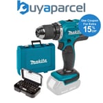 Makita DDF453Z 18v LXT Cordless Drill Driver 13mm 2 Speed Compact Case + Bit Set