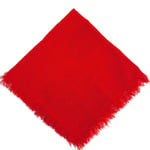 Fyrkantig Scarf Dam Scarf RÖD red