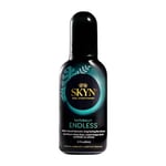 SKYN Naturally Endless (80 mL): Gel Lubrifiant à base d'Eau avec une Action Longue Durée semblable au Silicone | Compatible avec les Préservatifs | Composition à 99% d'Origine Naturelle